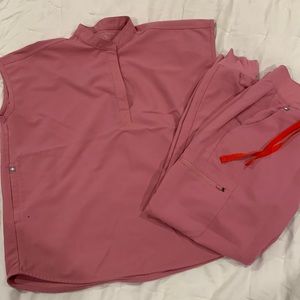 Chalk pink Zamora and Rafaela